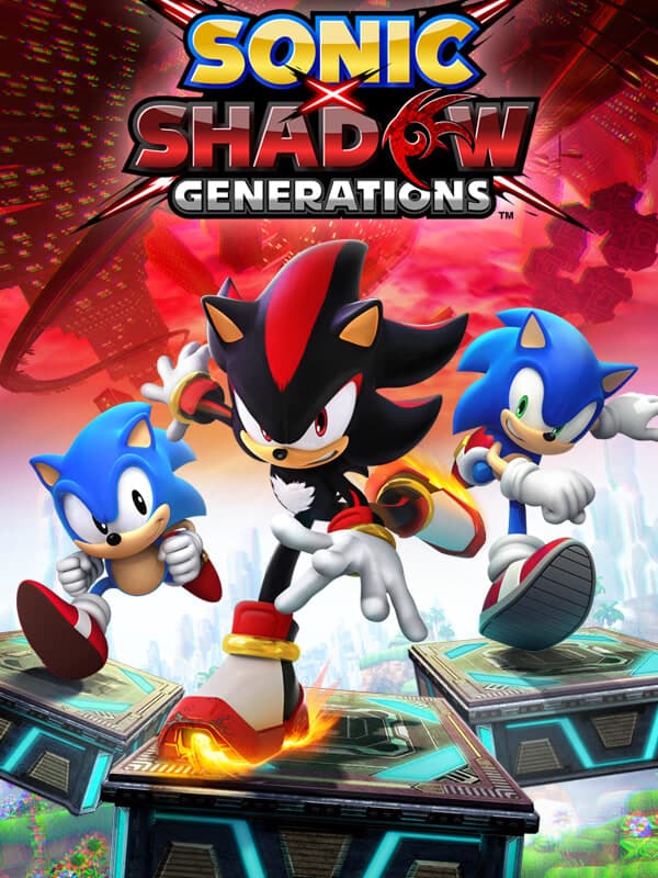 Capa de Sonic X Shadow Generations